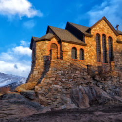 A rock church